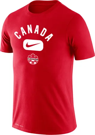 Canada Legend Nike Men's Dri-FIT T-Shirt in Red