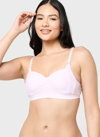 Ruched Detail T-Shirt Bra