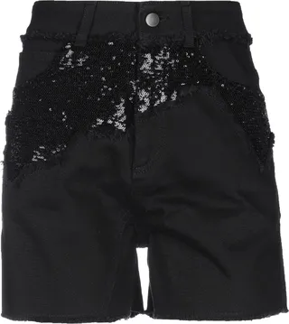 Denim Shorts Black