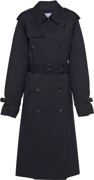 Double-Breasted Trench Coat