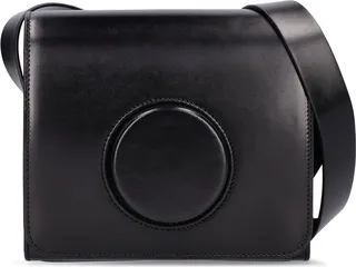 Leather camera bag