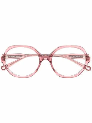 Geometric-Frame Glasses