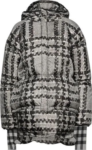 Down Jacket Light Grey