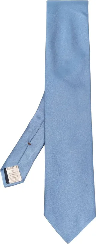 Satin-Finish Pointed Tie