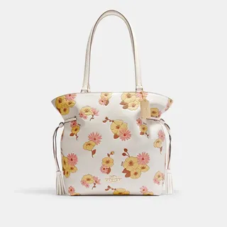 Andy Tote With Floral Cluster Print