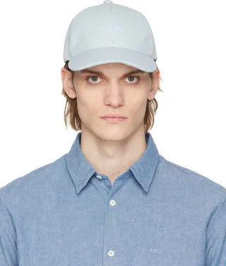 A.P.C. Blue Charlie Cap
