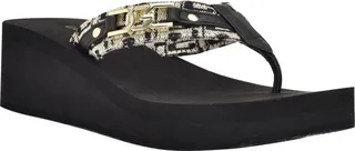 Ediva Platform Wedge Flip Flop