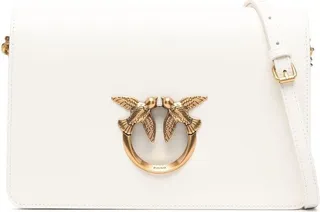 Logo-Plaque Crossbody Bag