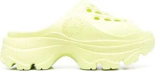 Logo-Embossed Perforated Clogs