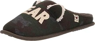 Dearfoams womens Lil Bear Adult Clog Slipper