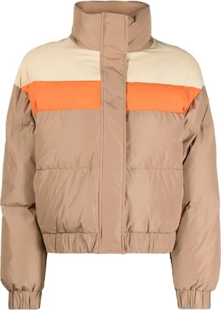 Otis colour-block puffer jacket