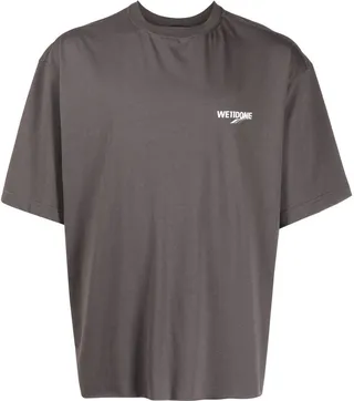 logo-print cotton T-shirt