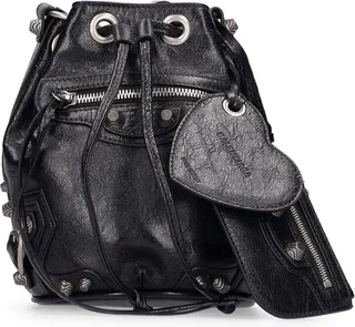 Xs Le Cagole Leather Bucket Bag