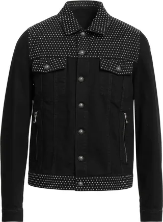 Denim Outerwear Black