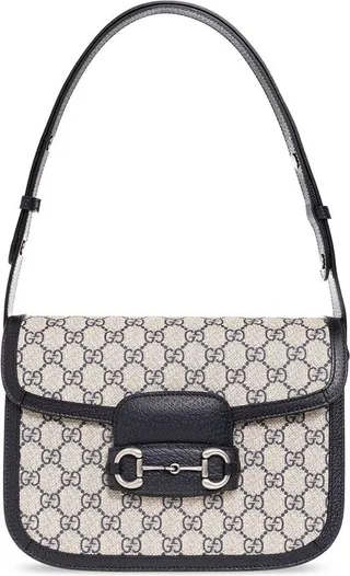 Gucci Horsebit 1955 Fold-Over Shoulder Bag
