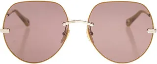 Chloé Eyewear Round Frame Sunglasses