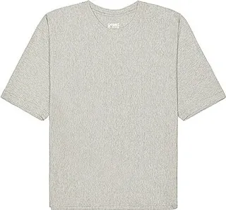 Homme Plisse Issey Miyake Release Basic Tee in Grey