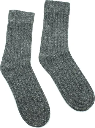 Portolano Cashmere Ribbed Socks