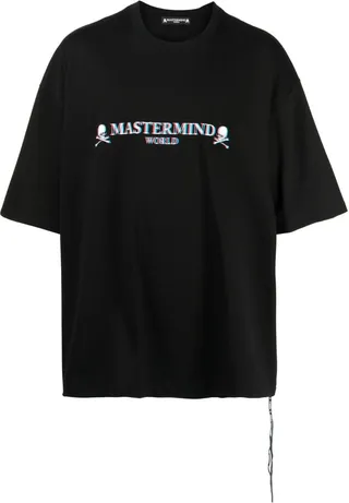 logo-print cotton T-shirt