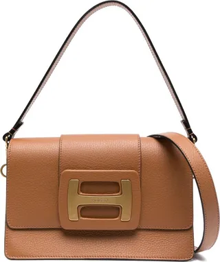 HOGAN- H-bag Leather Crossbody Bag