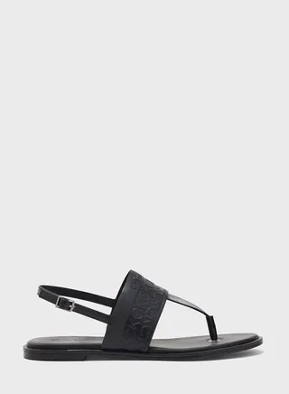 Almond Flat Sandals