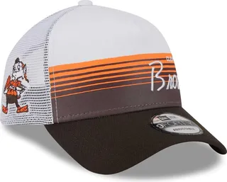 Men's New Era Brown Cleveland Browns Horizon 9FORTY Snapback Hat