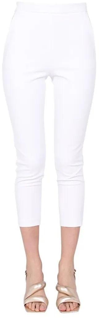 Elisabetta Franchi Slim Fit Cropped Pants