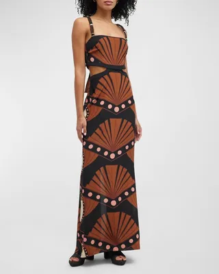 Lideres Espirituales Ankle Dress