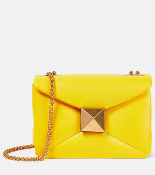 One Stud Small leather shoulder bag