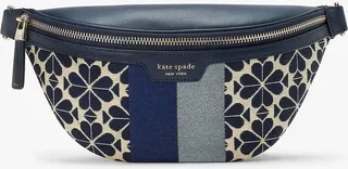 Kate Spade Spade Flower Jacquard Stripe Medium Belt Bag