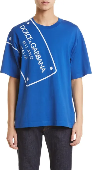 Logo Plaque Graphic Tee