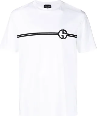 logo-print cotton T-shirt