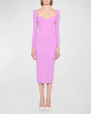 Maren Long Sleeve Midi Dress