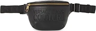 Versace Jeans Couture Tonal Logo Faux Leather Belt Bag