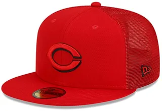 Men's New Era Red Cincinnati Reds 2022 Batting Practice 59FIFTY Fitted Hat