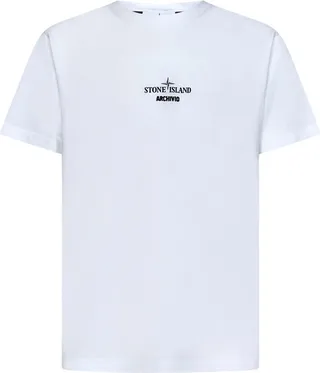 Stone Island Graphic-Printed Crewneck T-Shirt