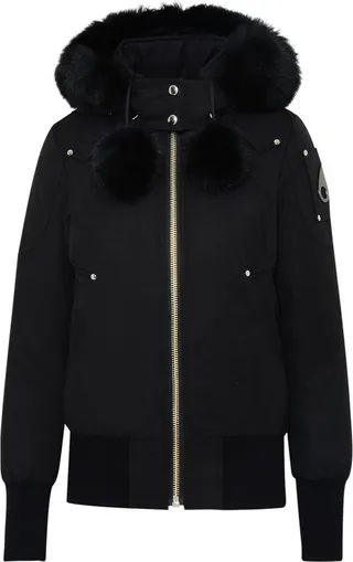 Moose Knuckles Debbie Fur-Trim Hooded Jacket