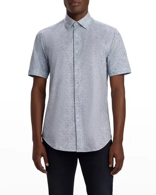 Men's Miles Ooohcotton Tech Mosaic Sport Shirt