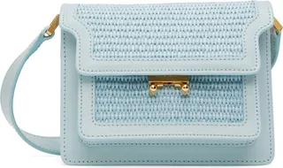 Marni Blue Mini Trunk Bag
