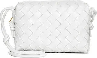 Bottega Veneta Intrecciato Strapped Mini Crossbody Bag