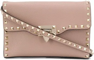 VALENTINO GARAVANI- Rockstud Small Leather Crossbody Bag