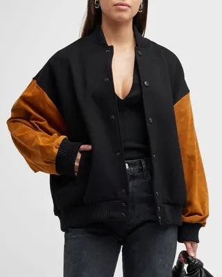 Orian Combo Bomber Jacket