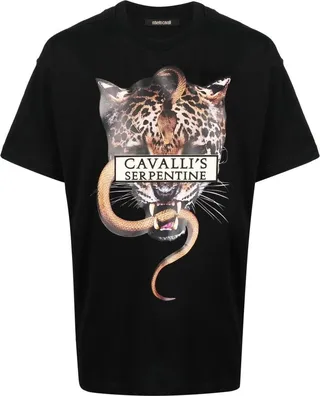 graphic-print short-sleeve T-shirt