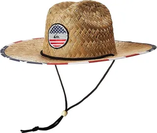Quiksilver Pierside Straw Hat (Bright Cobalt) Safari Hats