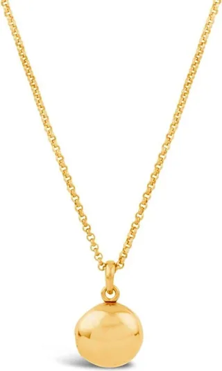 Dinny Hall Button Locket With Heart Charm