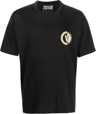 logo-print cotton T-shirt