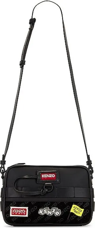 Kenzo Large Crossbody Bag in Black