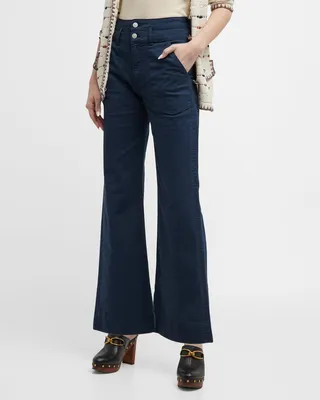 Hilde High Rise Flared Pants