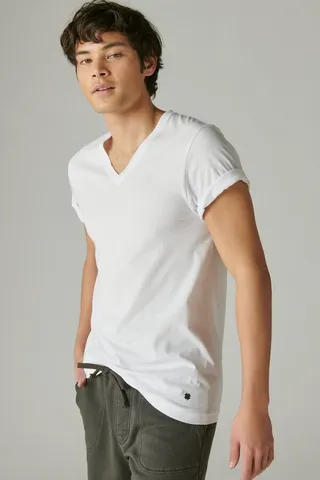 3 Pack V Neck Undershirt Tees