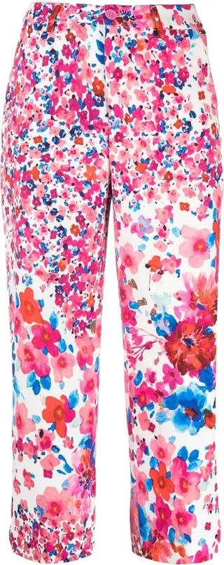 Flower Print Culottes